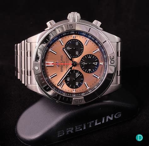 breitling chronomat salmon|breitling chronomat automatic pre owned.